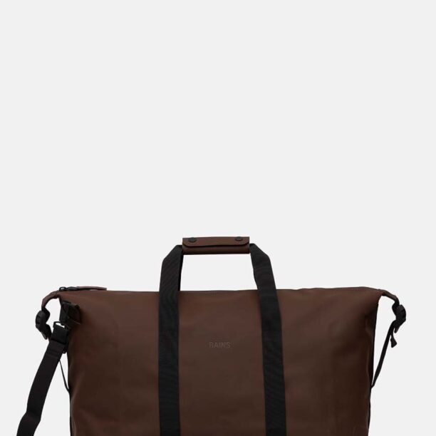 Rains geanta Hilo Weekend Bag W3 culoarea maro