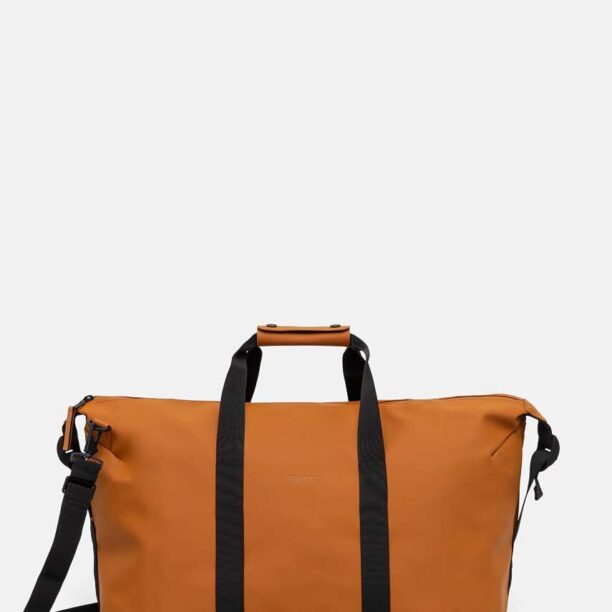 Rains geanta Hilo Weekend Bag W3 culoarea maro