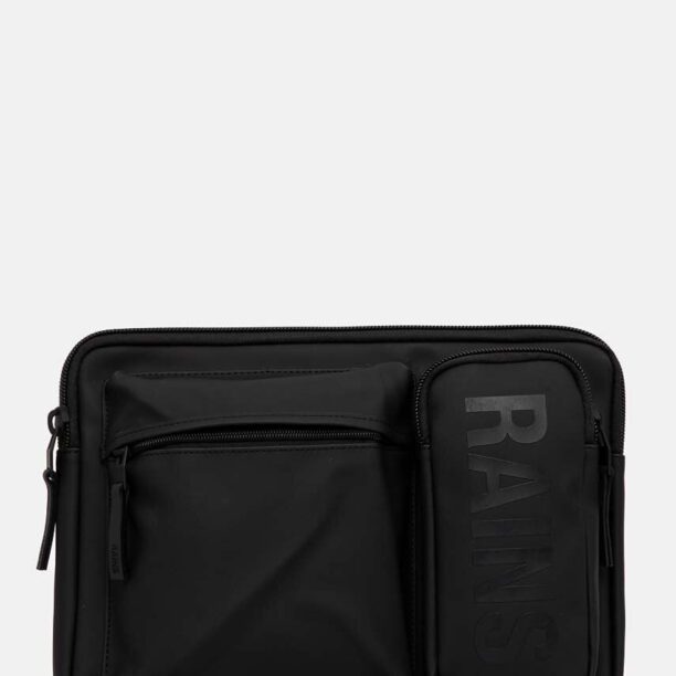 Rains husa laptop Texel Laptop Case 13"/14" W1 culoarea negru