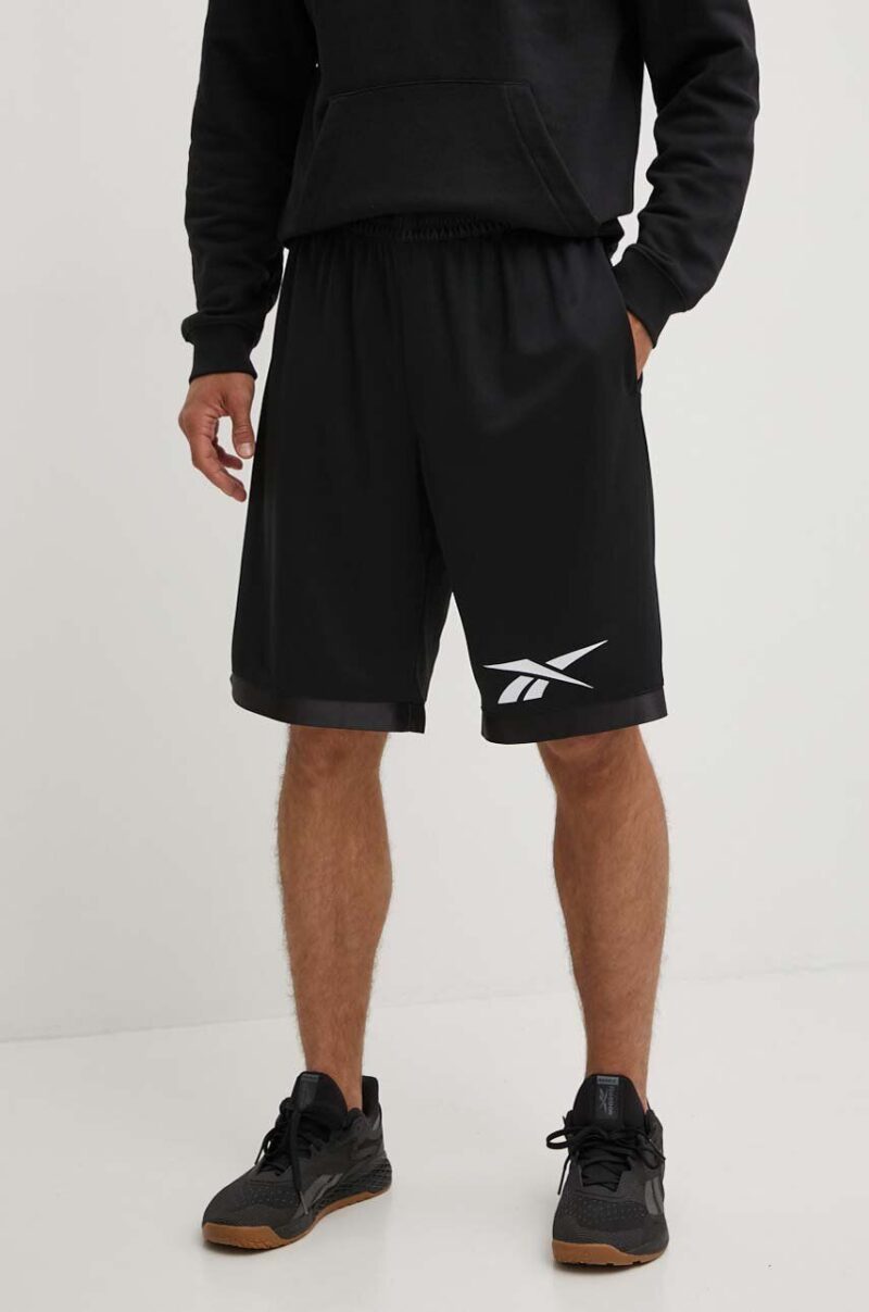 Reebok Classic pantaloni scurți de antrenament Basketball culoarea negru