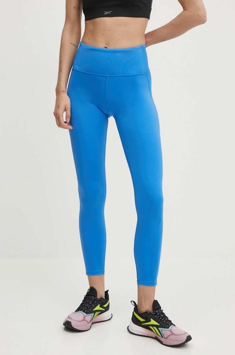 Reebok leggins de antrenament Lux Perform neted