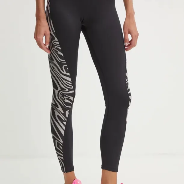 Reebok leggins de antrenament Modern Safari culoarea negru