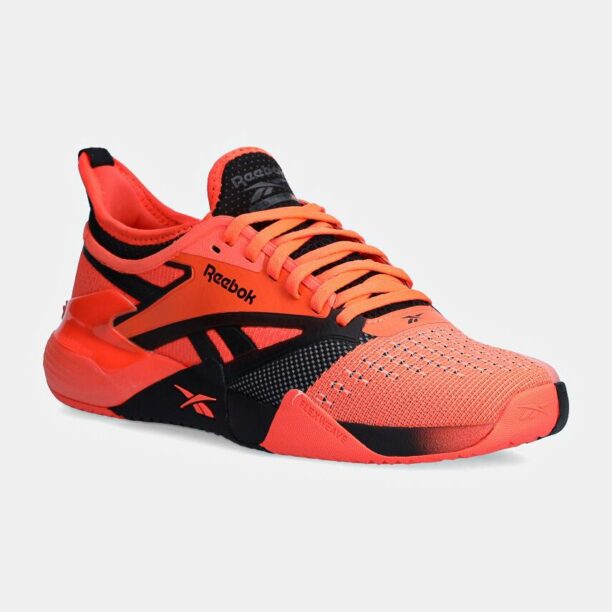 Reebok pantofi de antrenament Nano Court culoarea portocaliu