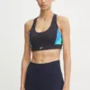 Reebok sutien sport Lux Colourblock culoarea negru