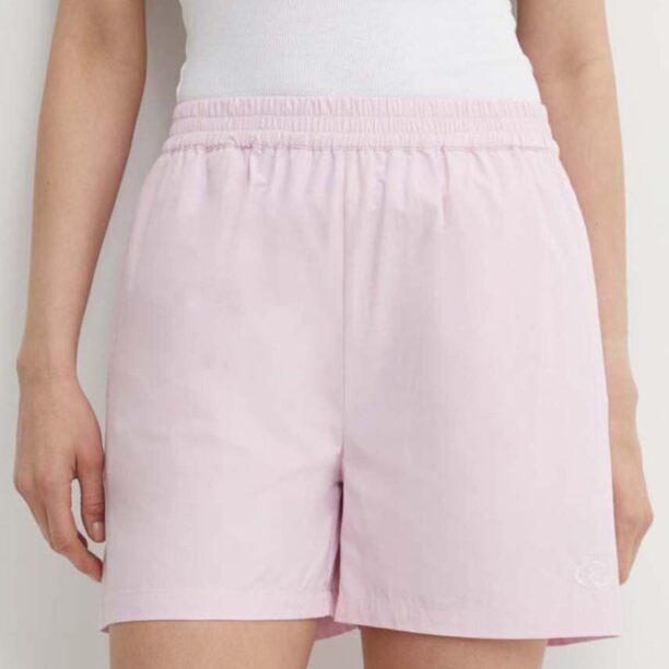 Résumé pantaloni scurti din bumbac AllanRS Shorts culoarea roz