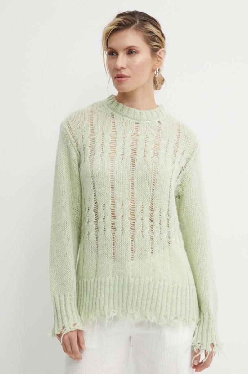 Résumé pulover din amestec de lana AnnoraRS Knit Pullover femei