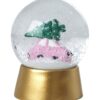 Rice minge decorativă Snow Globe