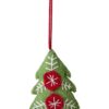 Rice pandantiv decorativ Christmas Tree Fabric