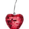 Rice pandantiv decorativ Small Heart Disco Ball