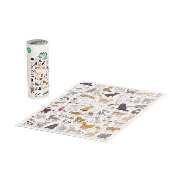 Ridley's Games puzzle într-un tub Cat Lover’s 1000 elementów preţ