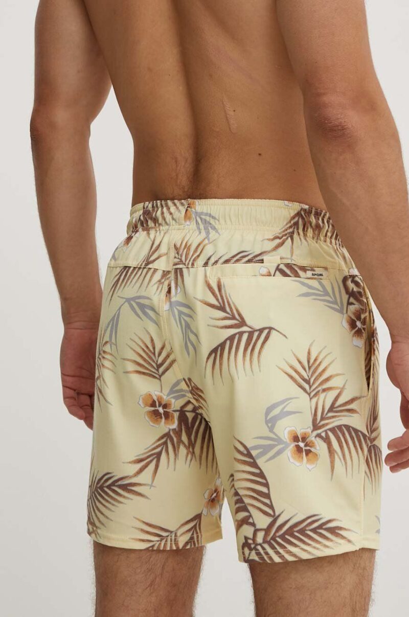 Rip Curl pantaloni scurti de baie culoarea galben preţ