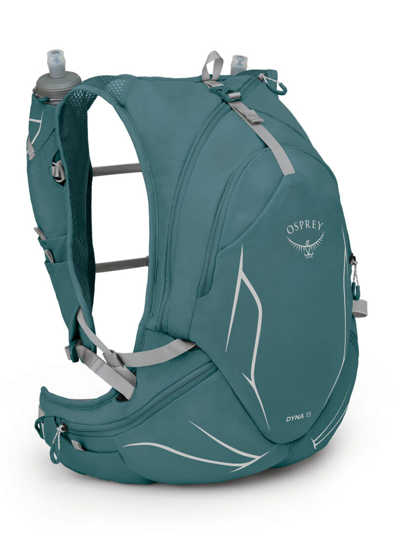 Rucsac alergare Osprey Dyna 15 - cascade blue/silver lining