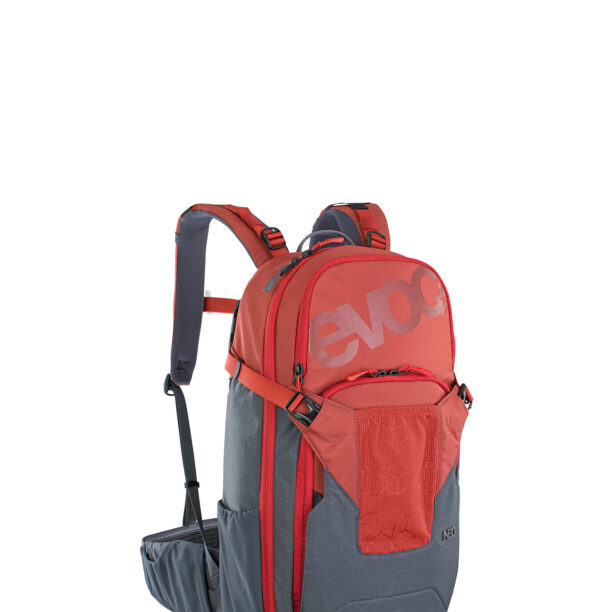 Rucsac ciclism EVOC Neo 16 - chili red/carbon grey