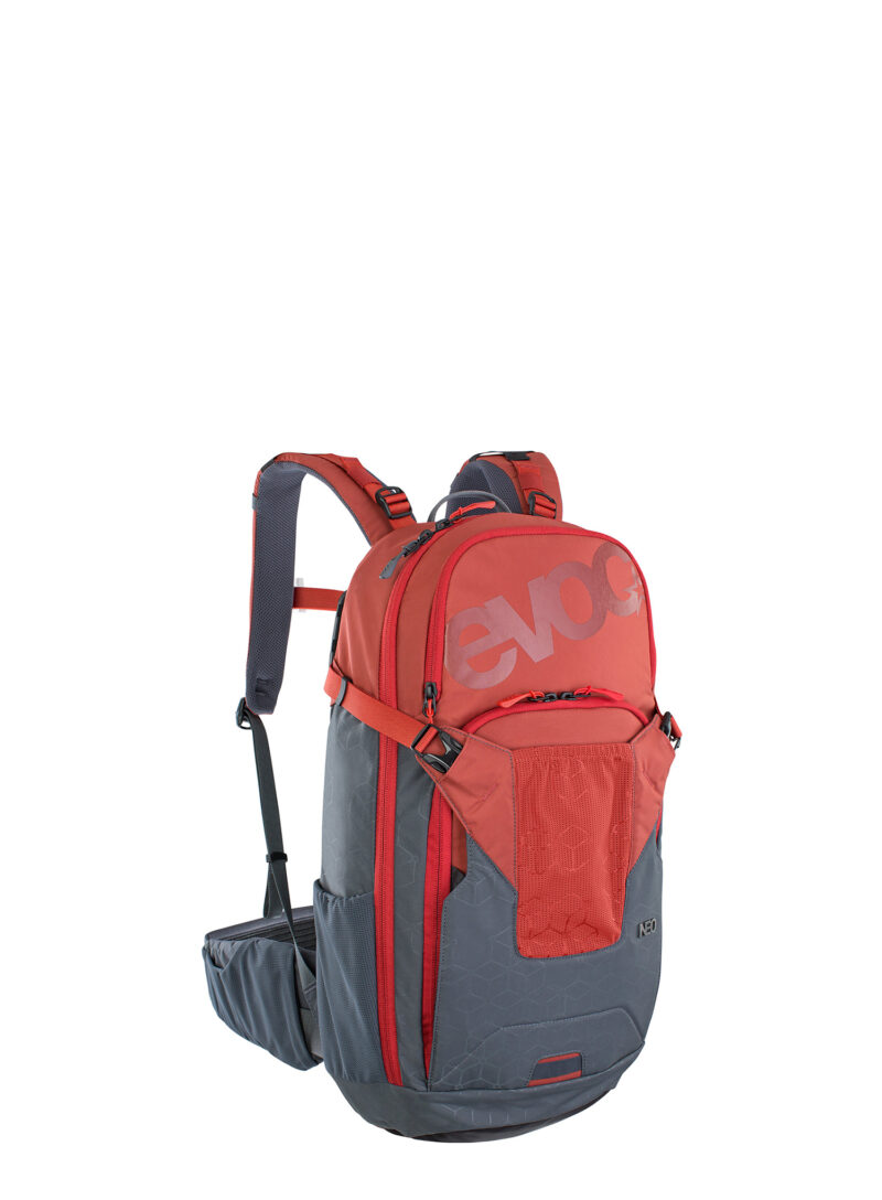 Rucsac ciclism EVOC Neo 16 - chili red/carbon grey