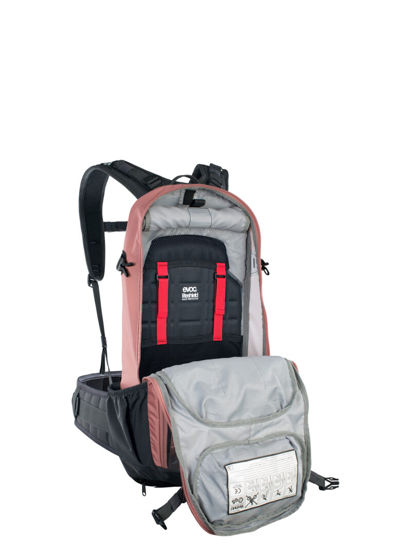 Original Rucsac ciclism Evoc FR Enduro 16 - dusty pink/carbon grey