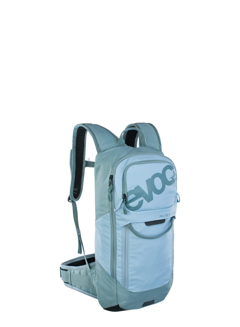 Rucsac ciclism Evoc FR Lite Race 10 - steel/copen blue