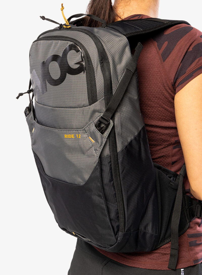 Original Rucsac ciclism Evoc Ride 12 - carbon grey/black