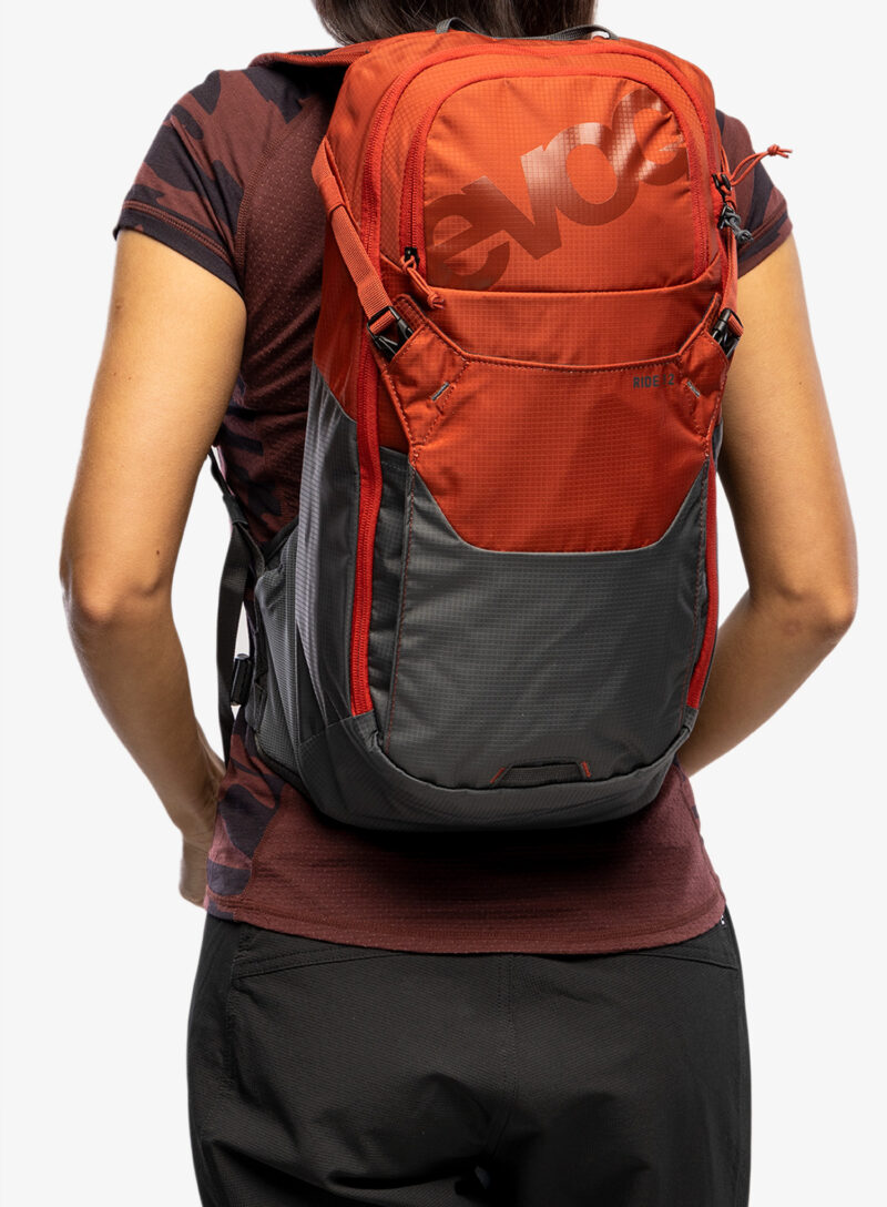 Preţ Rucsac ciclism Evoc Ride 12 - chili red/carbon grey