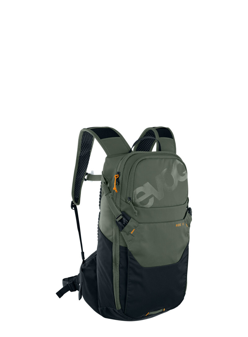 Rucsac ciclism Evoc Ride 12 - dark olive/black