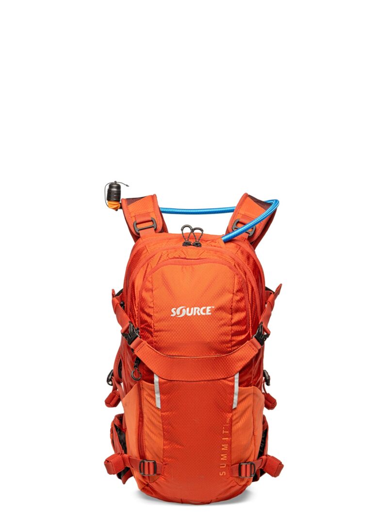 Cumpăra Rucsac ciclism cu sticla pliabila Source Summit 15L - chili orange