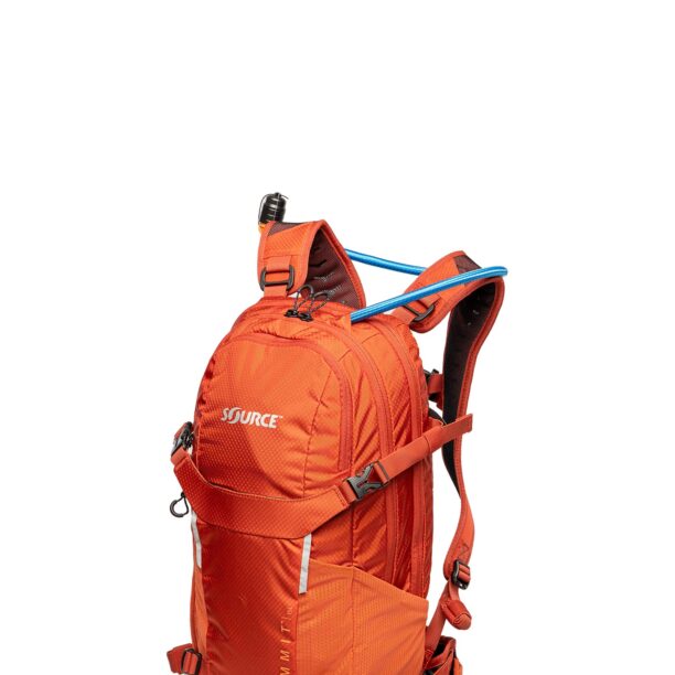 Rucsac ciclism cu sticla pliabila Source Summit 15L - chili orange