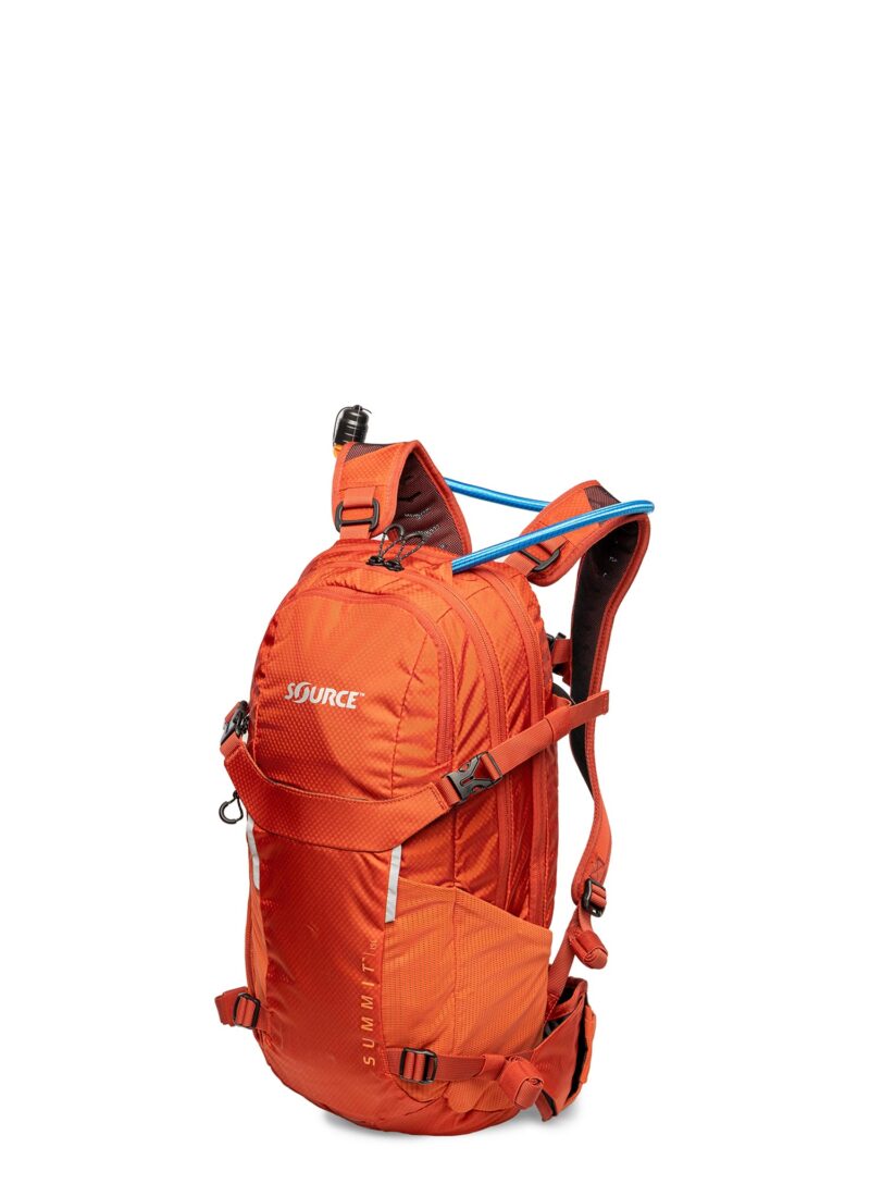 Rucsac ciclism cu sticla pliabila Source Summit 15L - chili orange