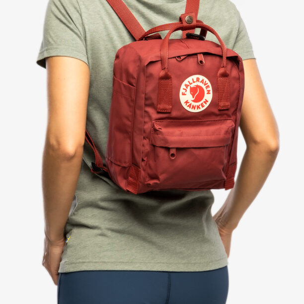 Cumpăra Rucsac de oras Fjallraven Kanken Mini - ox red