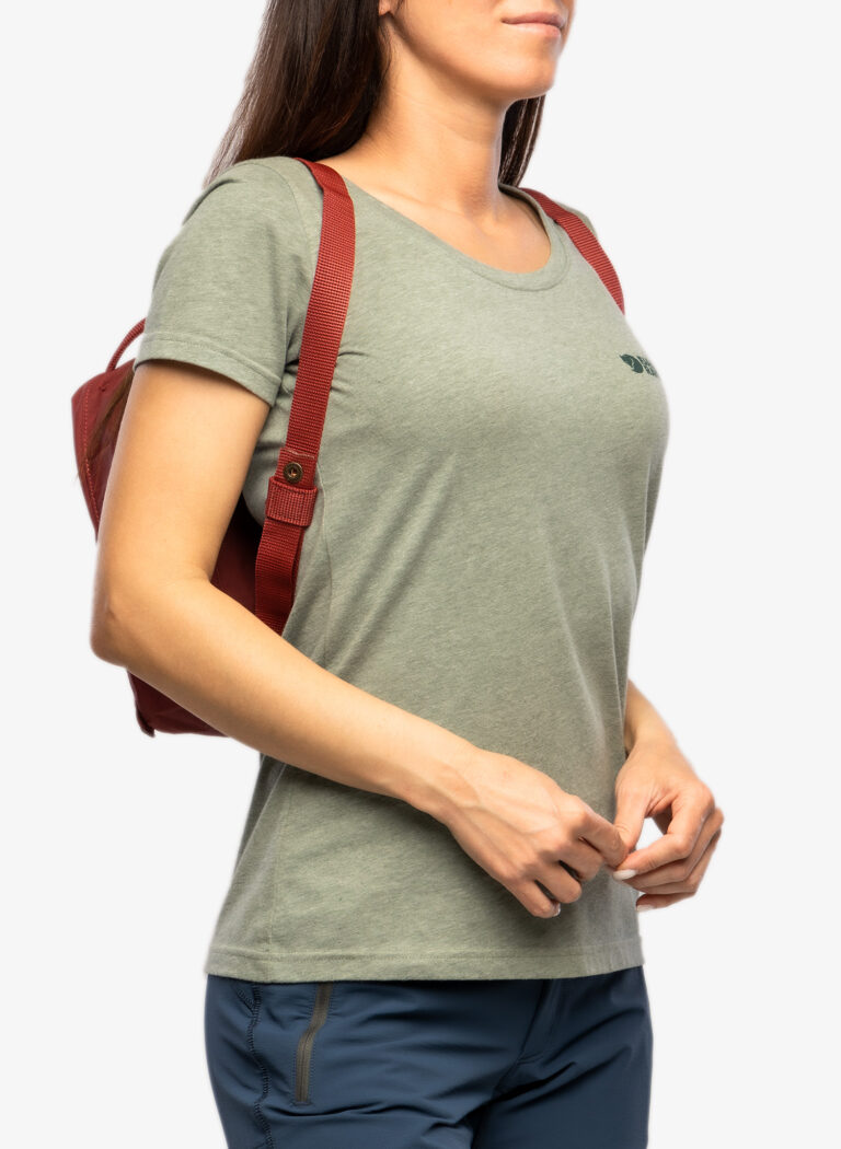 Rucsac de oras Fjallraven Kanken Mini - ox red - imagine 6