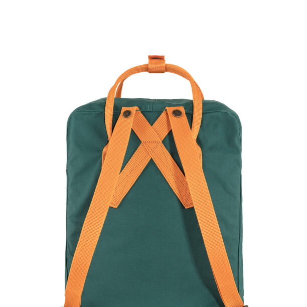 Rucsac de oras Fjallraven Kanken - arctic green/spicy orange preţ