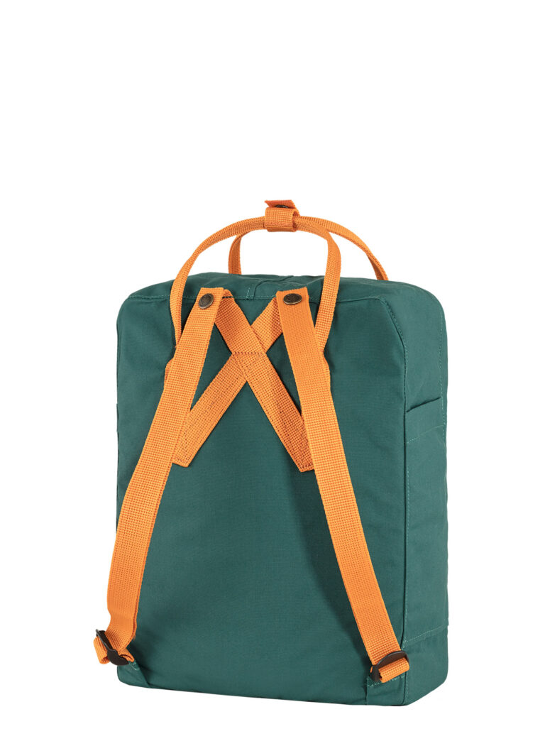 Preţ Rucsac de oras Fjallraven Kanken - arctic green/spicy orange