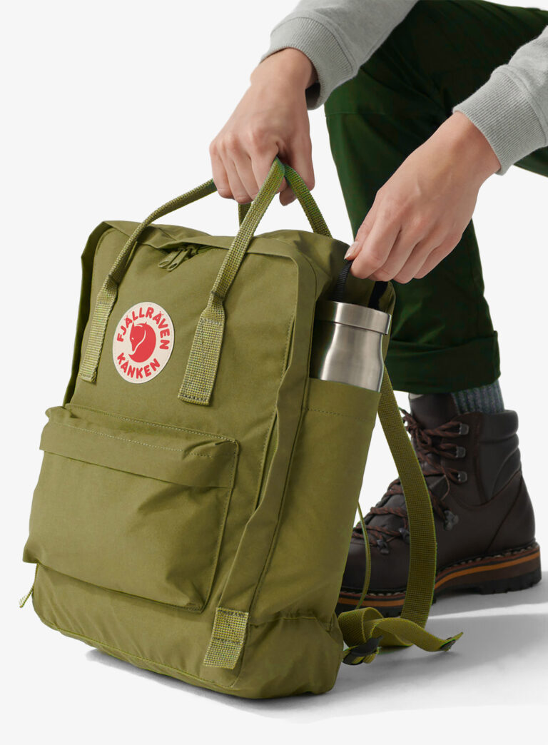 Rucsac de oras Fjallraven Kanken - foliage green - imagine 6