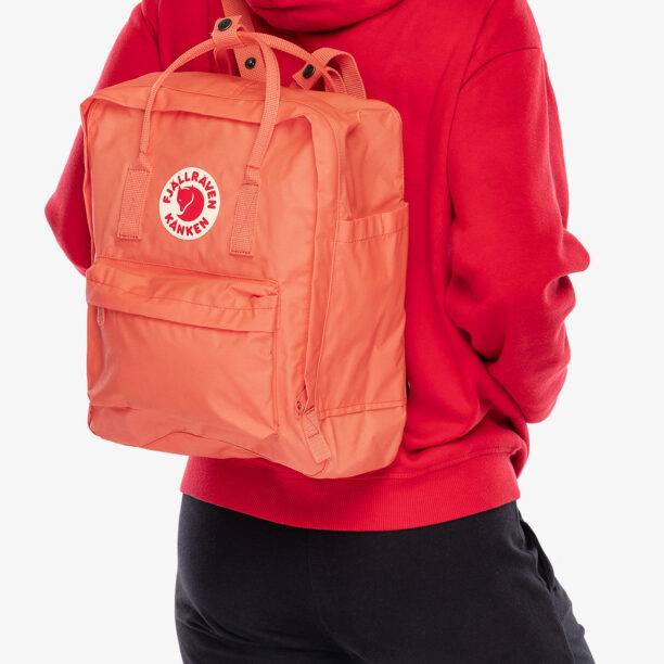 Original Rucsac de oras Fjallraven Kanken - korall