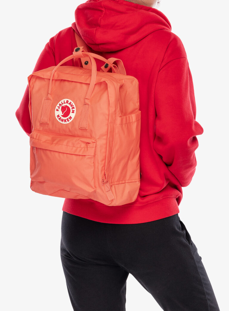 Original Rucsac de oras Fjallraven Kanken - korall