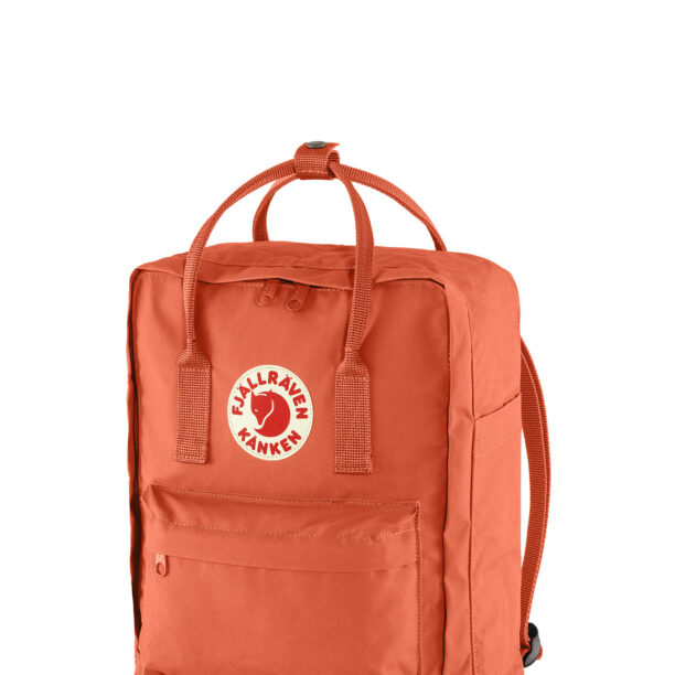 Original Rucsac de oras Fjallraven Kanken - rowan red