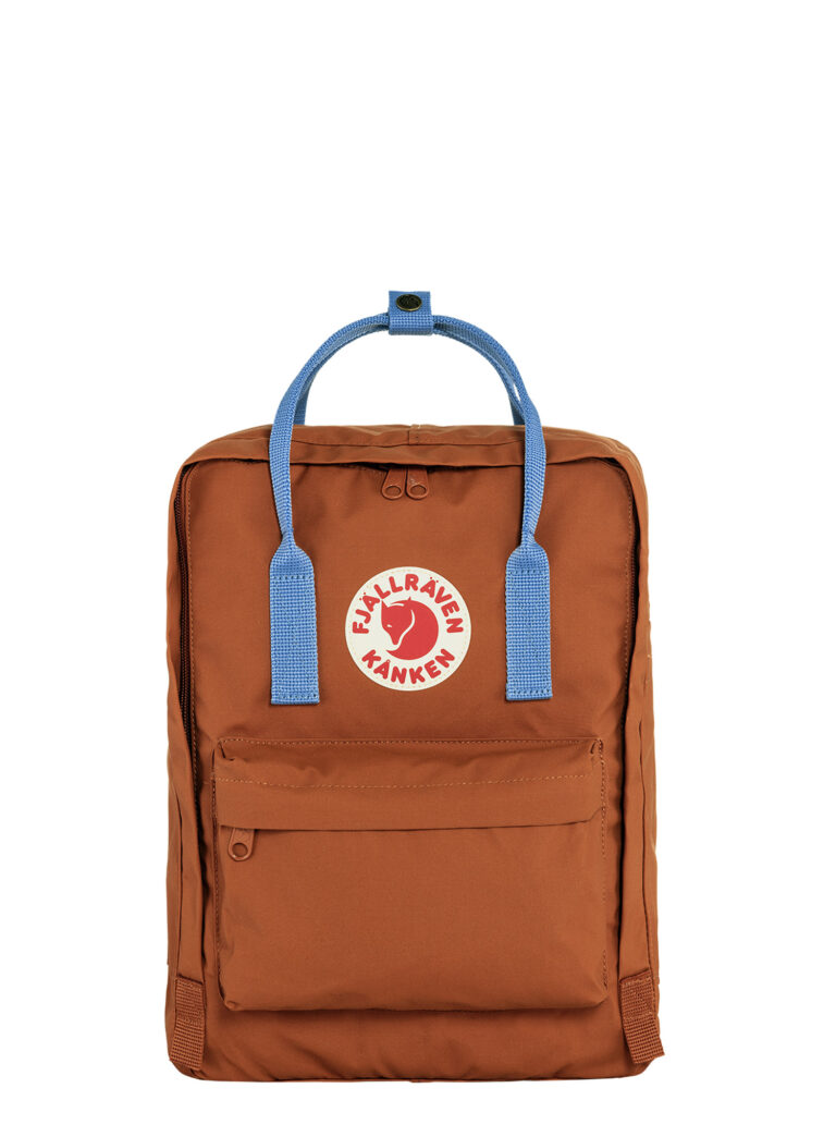 Rucsac de oras Fjallraven Kanken - terracotta brown/ultramarine