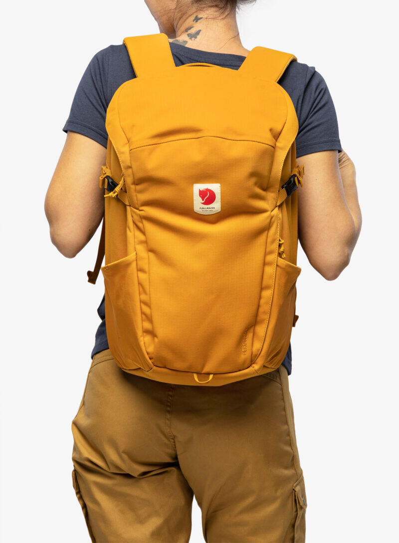 Original Rucsac de oras Fjallraven Ulvo 23 - red gold