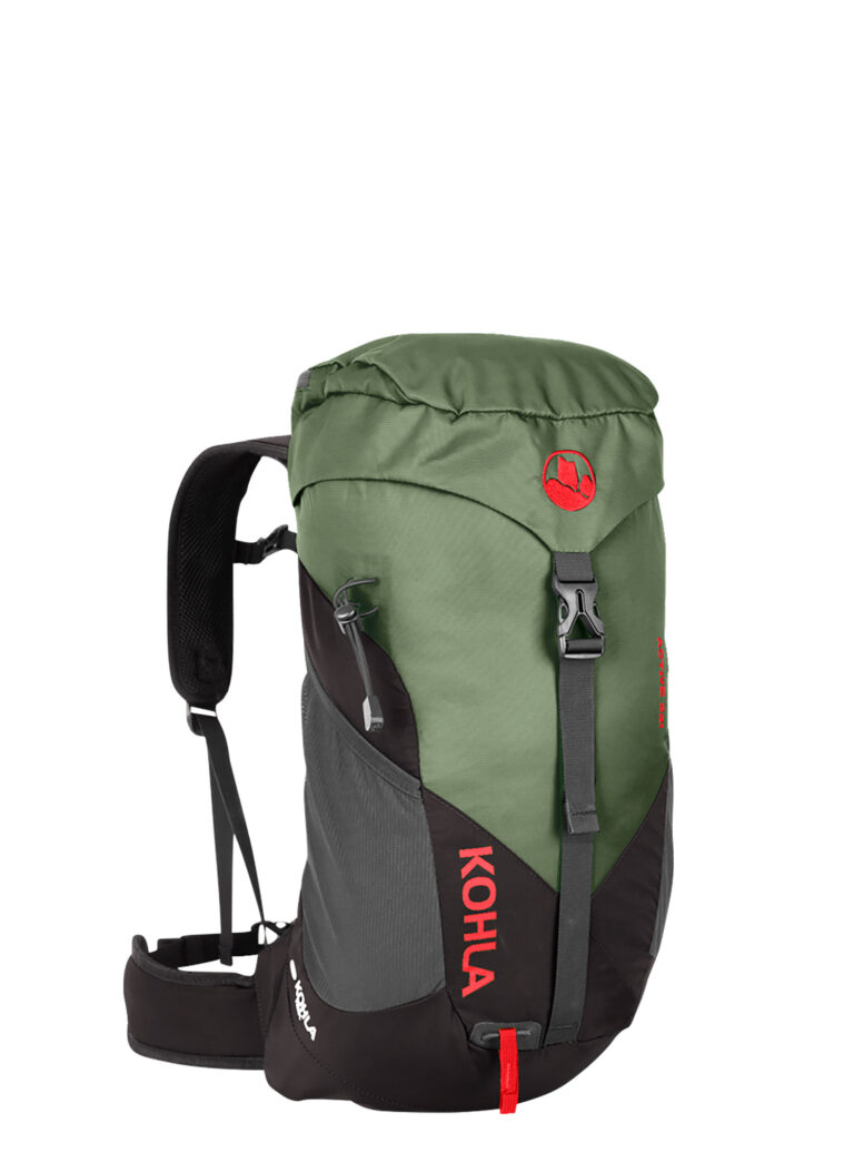 Rucsac drumetie Kohla Active 22L - bronze green/scarlet/caviar