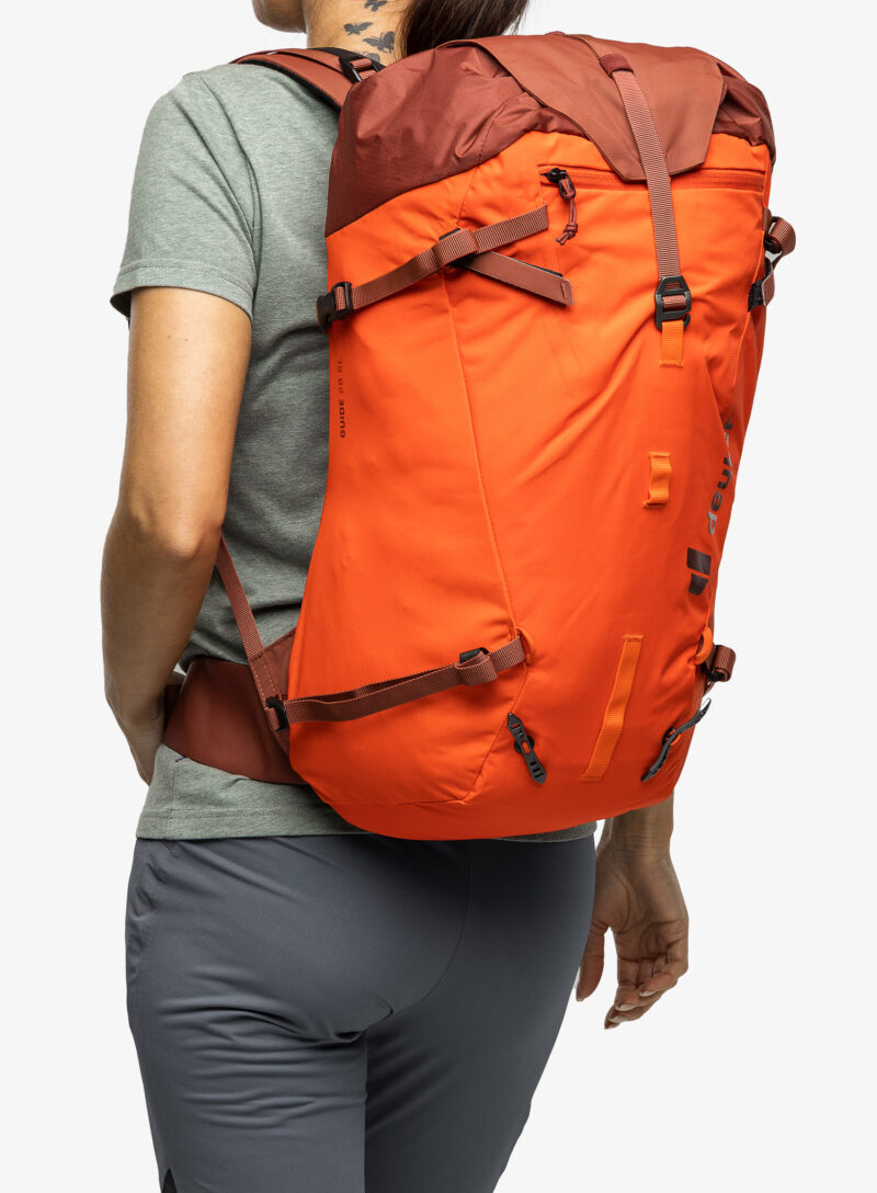 Rucsac munte femei Deuter Guide 28 SL - papaya/redwood preţ