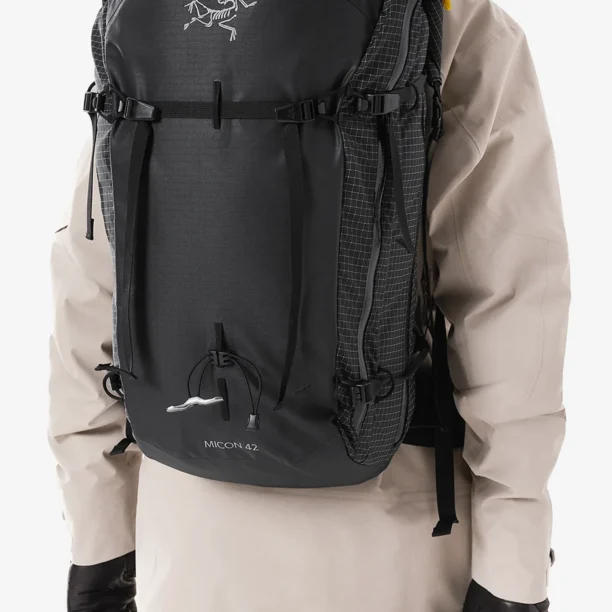 Rucsac schi de tura Arcteryx Micon 42 Backpack Short - black preţ