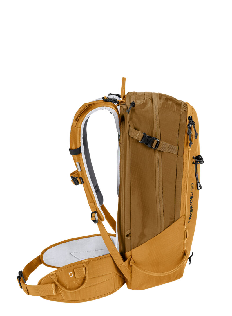 Original Rucsac schi de tura Deuter Freerider 30 - cinnamon/almond