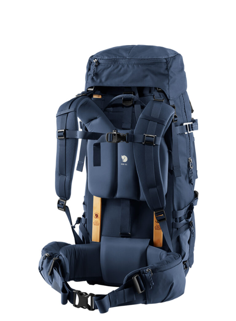 Rucsac trekking Fjallraven Keb 52 - storm/dark navy preţ