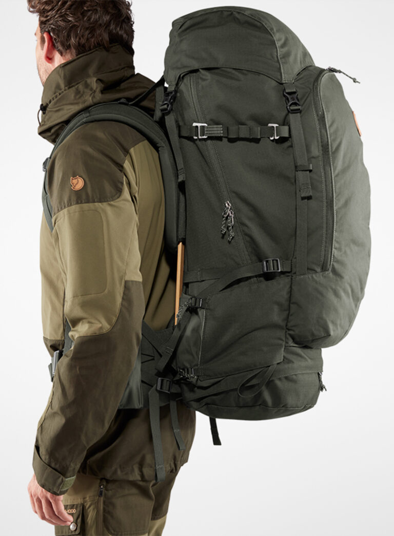 Original Rucsac trekking Fjallraven Keb 72 - olive/deep forest