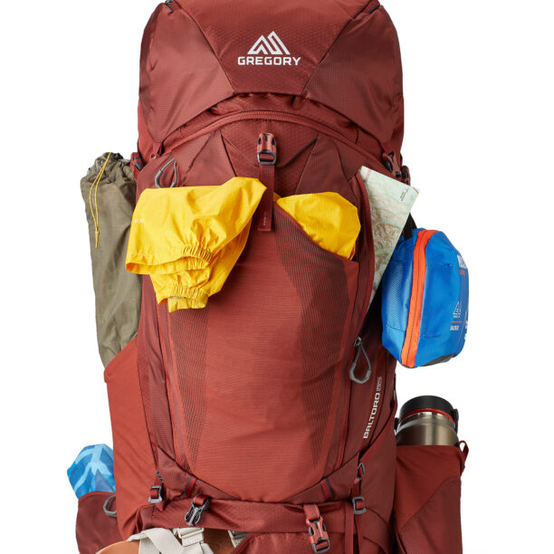 Original Rucsac trekking Gregory Baltoro 65 - brick red