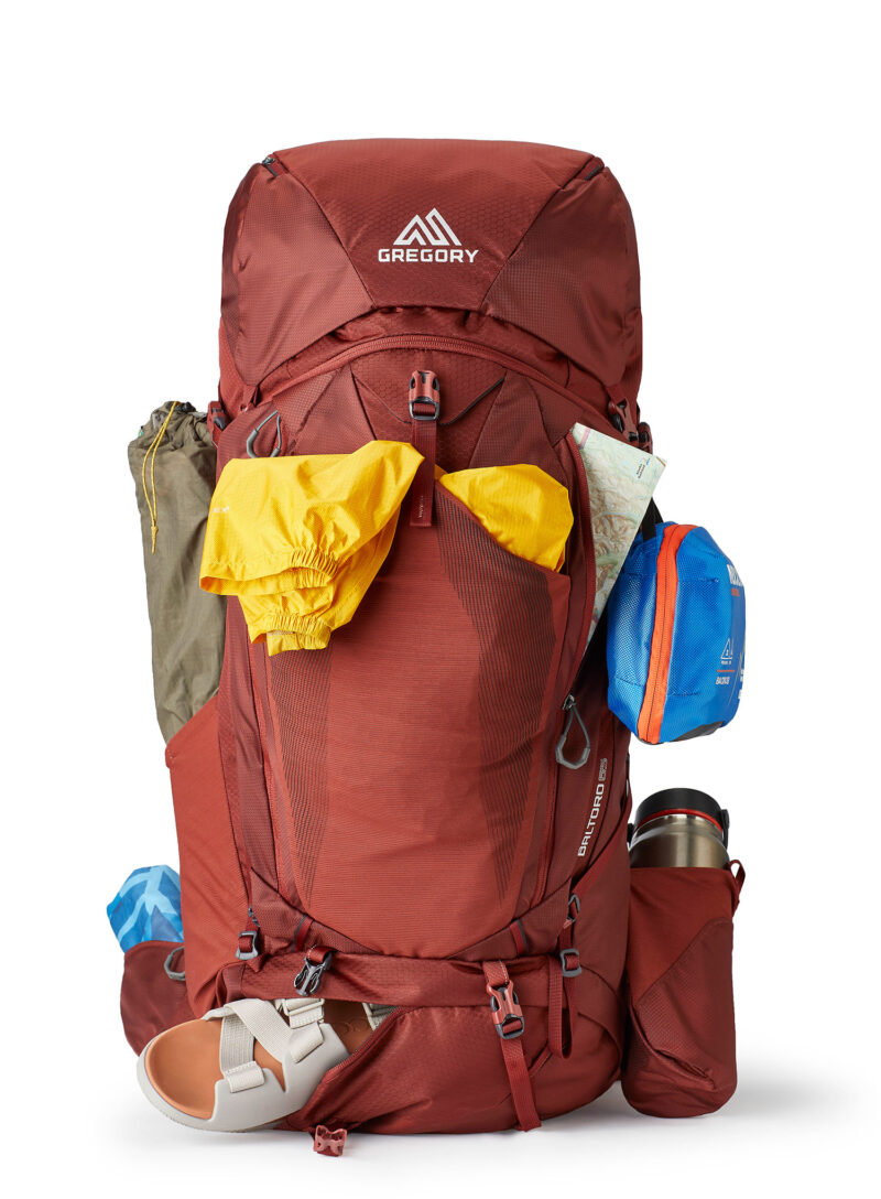 Original Rucsac trekking Gregory Baltoro 65 - brick red