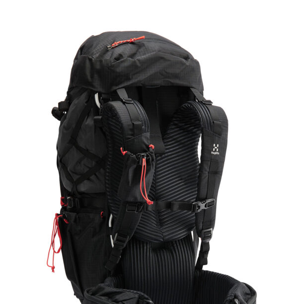 Cumpăra Rucsac trekking Haglofs L.I.M ZT 55 - true black/zenith red