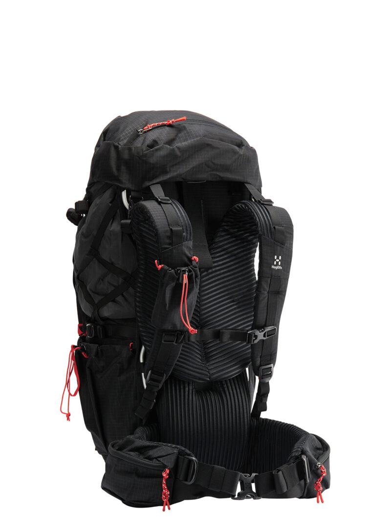 Cumpăra Rucsac trekking Haglofs L.I.M ZT 55 - true black/zenith red