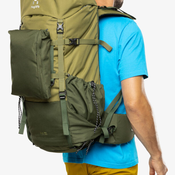 Rucsac trekking Haglofs VYN 55 - seaweed green/olive green preţ