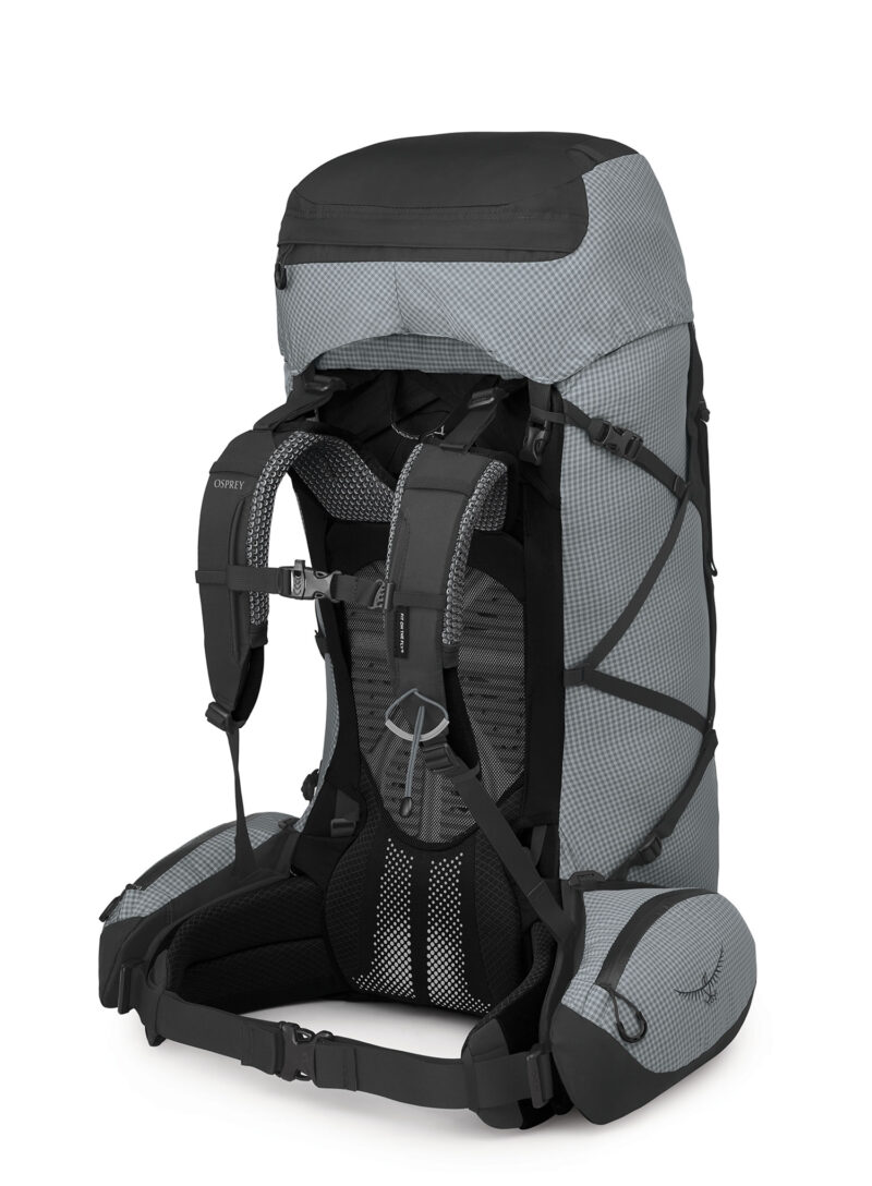 Rucsac trekking Osprey Aether Pro 75  - silver lining preţ