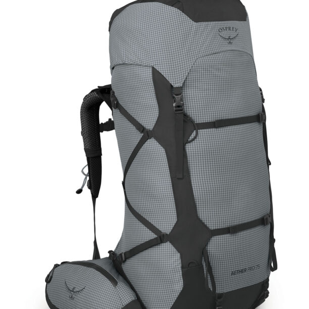 Rucsac trekking Osprey Aether Pro 75  - silver lining