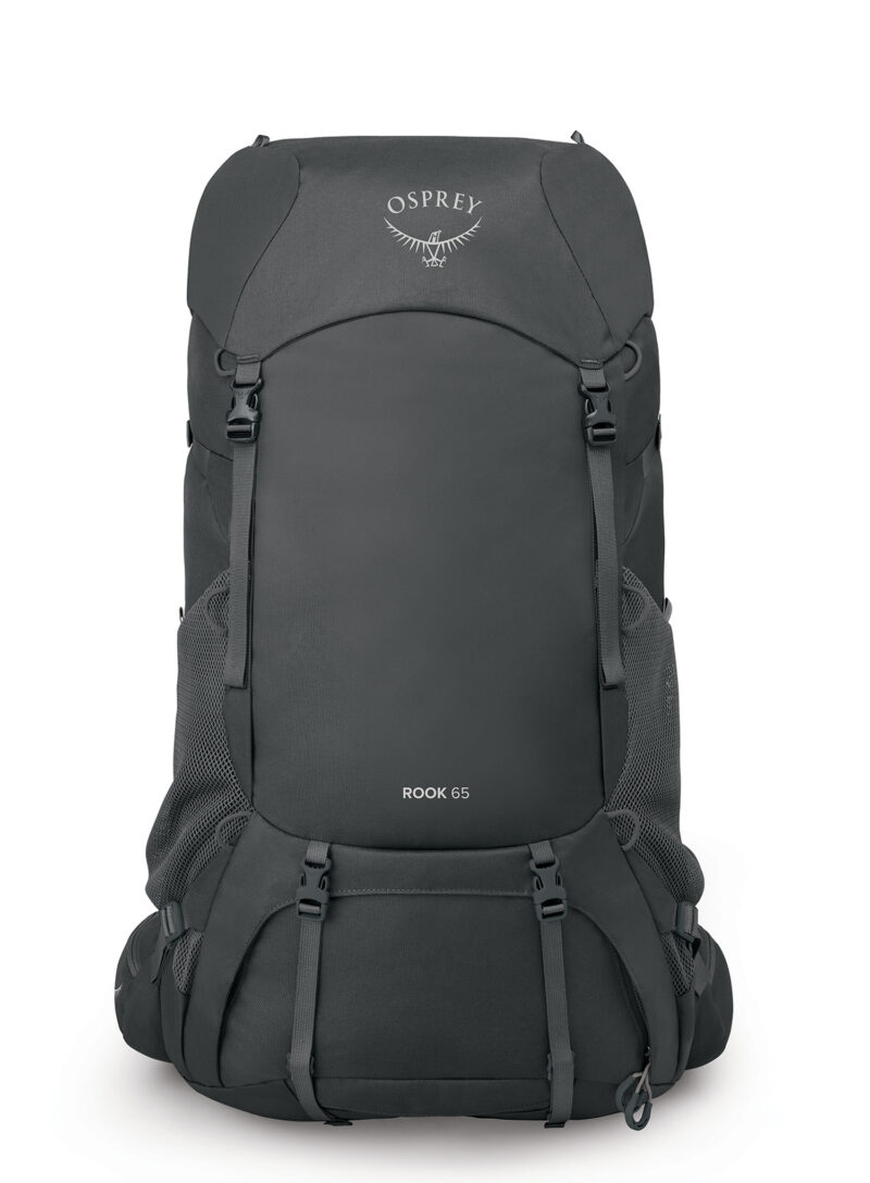 Cumpăra Rucsac trekking Osprey Rook 65 - dark charcoal/silver lining